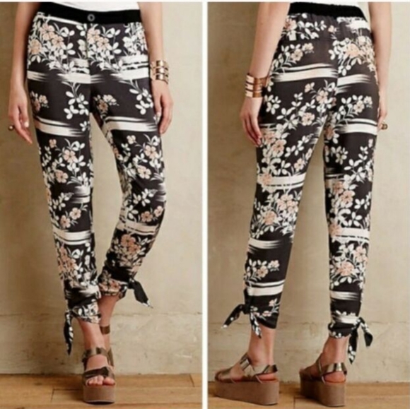 Anthropologie Pants - Anthropologie Elevenses Wildflower Joggers Pants